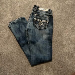 Womens rock revivial straight jeans